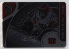 2022 Panini Elements Steel Signatures Silver /79 Sam Hubbard Patch Auto 1o8k