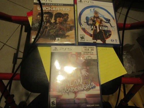 playstation 5 game lot