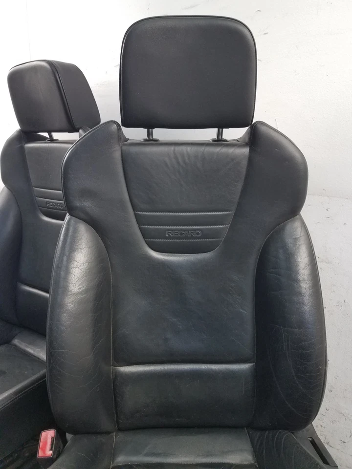 Audi S4 B7 Avant Recaro 2006 juego de asientos delanteros de cuero térmico eléctrico #2021 J3 Foto 4 de 4