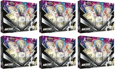 Pokemon Arceus V Figure Collection Box Case of 6 SEALED.