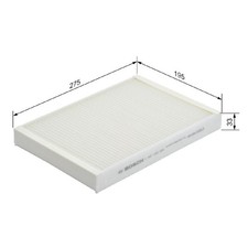 Innenraumfilter Pollenfilter für Land Rover Discovery L550 Freelander 2 | 24563