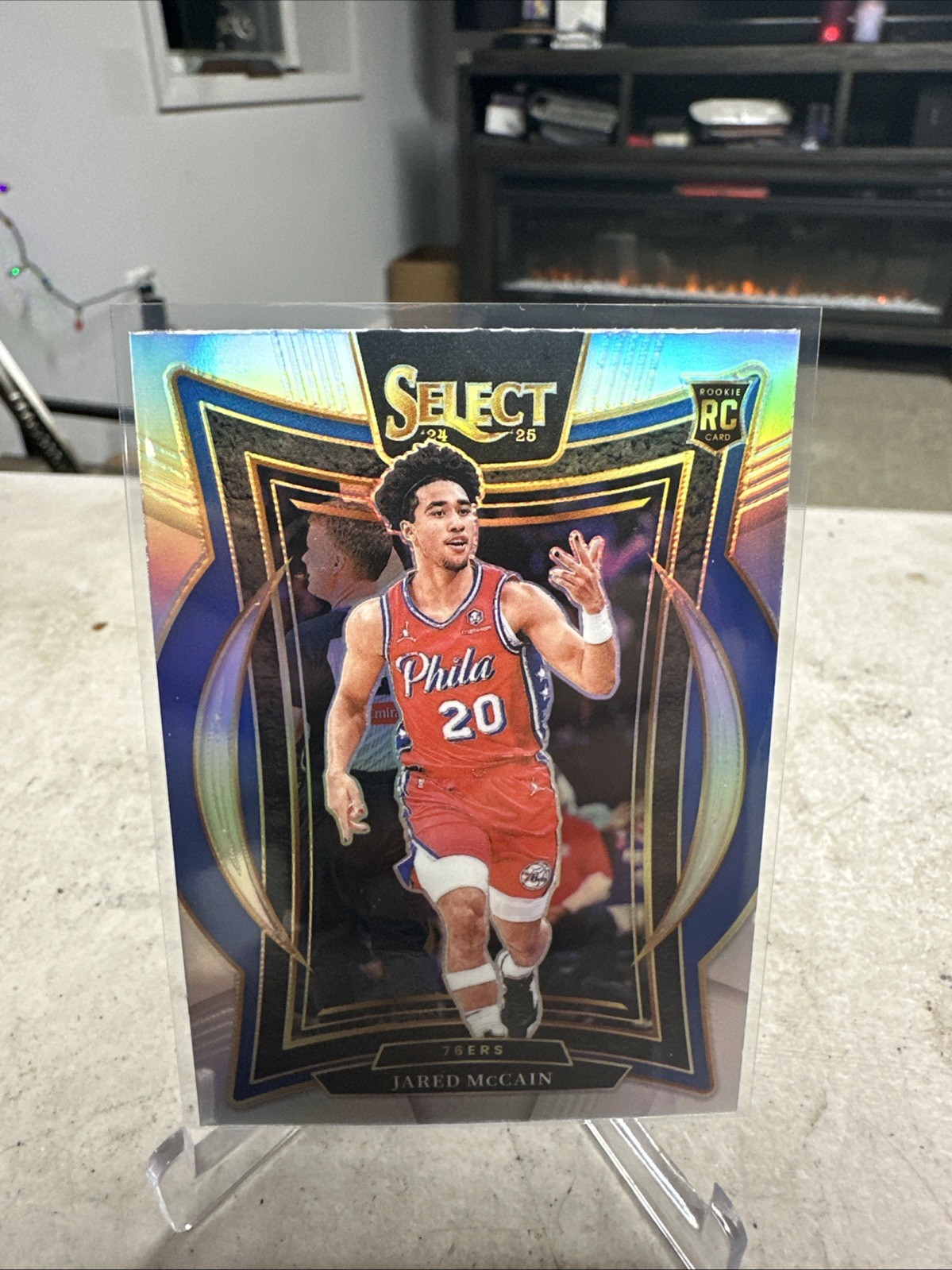 2024-25 Panini Select - Concourse Jared McCain #82 Silver Prizm (RC)