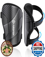 Shin Guards Soccer Kids Youth CE Certified Airsfish Shin Pads Protection Gear Ag