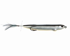 Snag Proof Zoo Prop Topwater Soft Plastic Bass Lure - 3/8 oz. (Black Back Shad)