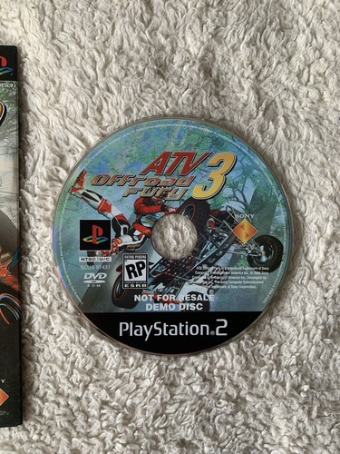 Playstation 2 ATV 3: Off Road Fury Demo Disc PS2 Game - Picture 3 of 4