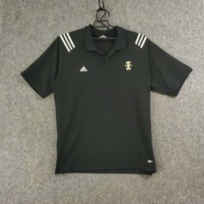Idaho Vandals Polo Shirt Mens 2XL Black NCAA Football Golf Adidas Climalite
