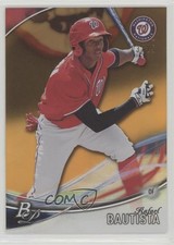 2016 Bowman Platinum Top Prospects Orange 3/25 Rafael Bautista #TP-RB 8t7
