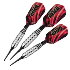 VIPER SUPER BEE SILVER 16 GRAM DARTS SOFT TIP SET NEW SHIPS FREE FREE FLIGHTS