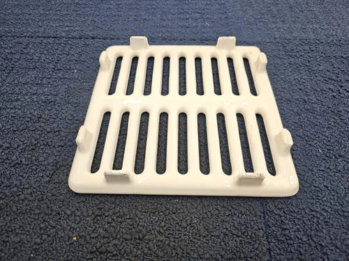 PROFLO PF910 White 9-1/2" White Porcelain Full Top Grate - Picture 2 of 3