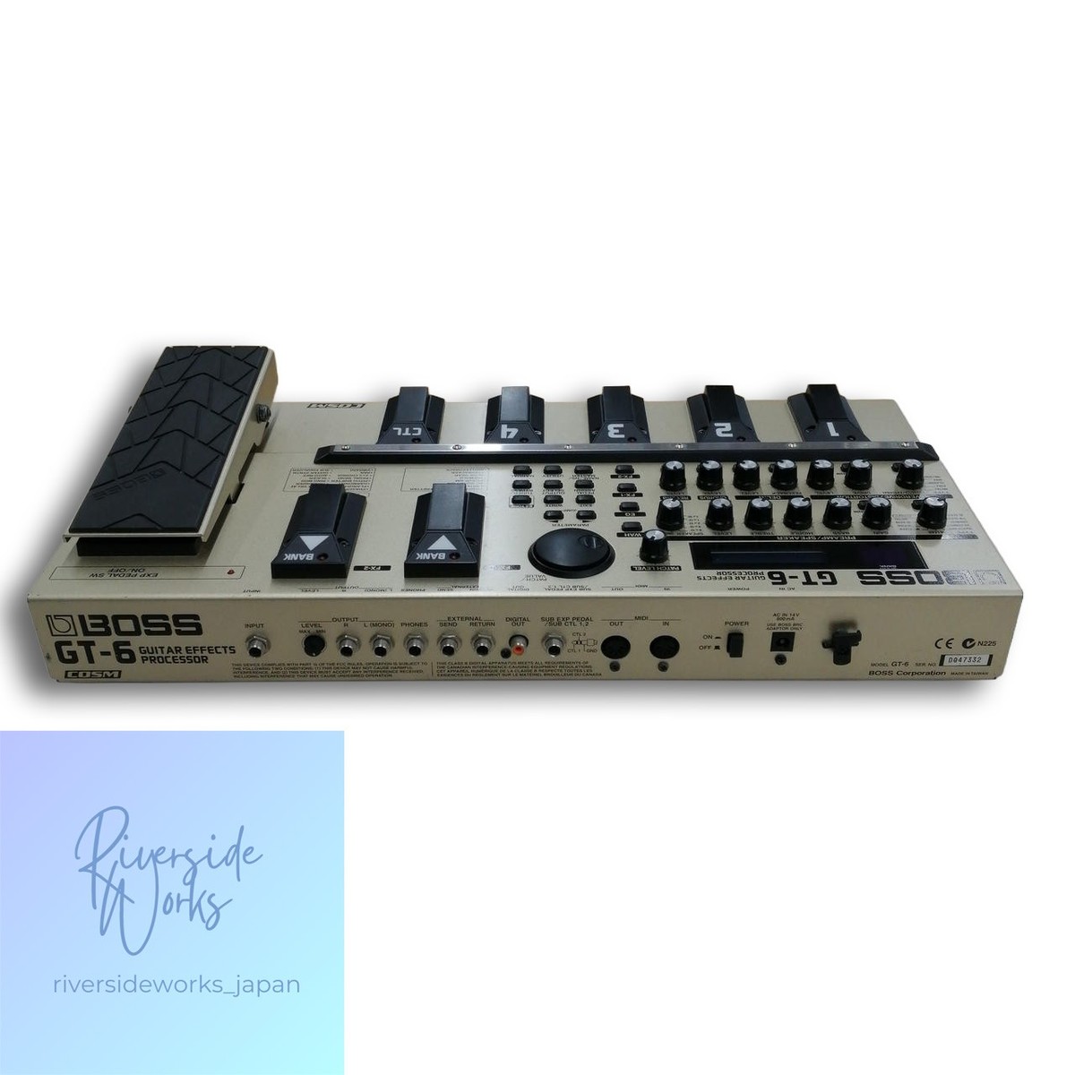 Boss GT-6 Multi-Effects Guitar Effect Pedal for sale online | eBay