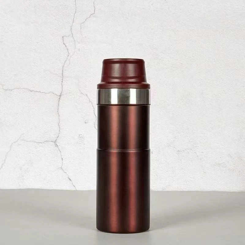 500ml Bpa Free Classic Trigger Action Travel Coffee Mug 16OZ Double Wall Cup In - Image 3 of 4