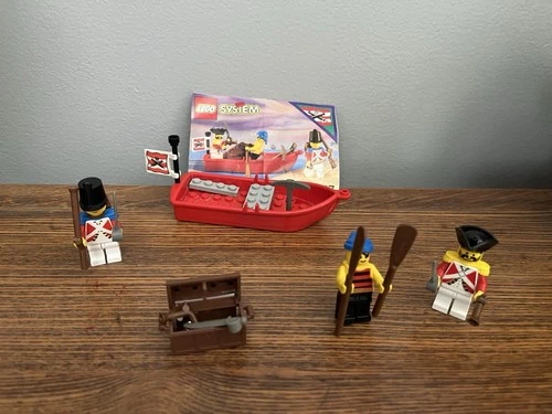 LEGO 6247 Bounty Boat Pirates Partial Set w/ Minifigures & Accessories