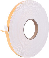 Self Adhesive Foam Tape Weatherstrip 1/2In X 1/16In X 66Ft High Density Foam Ins