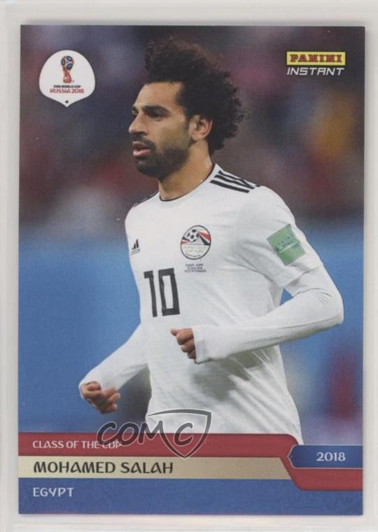 2018 Panini Instant World Cup /211 Mohamed Salah #9 04ae