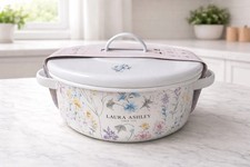 Laura Ashley Heritage 24cm Casserole Dish with Lid – Floral Print , new
