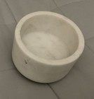 Alabaster Marble Trinket Bowl Decor From India — photo 1