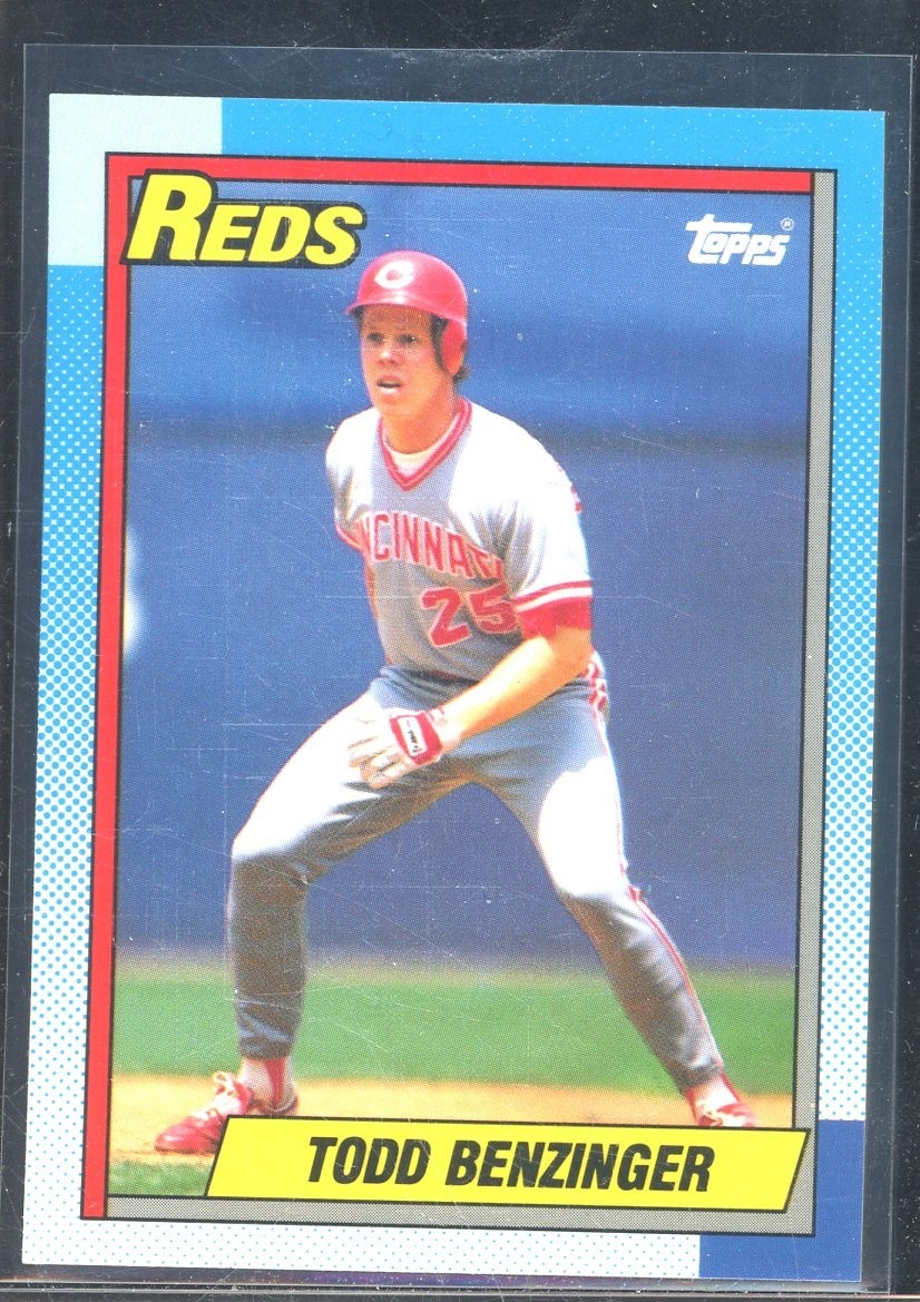 Todd Benzinger 1990 Topps Tiffany #712 
