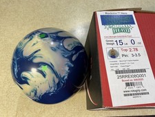 NEW IN BOX Overseas Roto Grip Rockstar Hero 15lb Bowling Ball