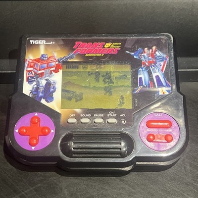 TIGER ELECTRONICS HANDHELD GAMES TRANSFORMERS GENERATION 2 Tested 2020 Hasbro