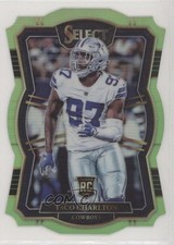 2017 Select Premier Level Die-Cut Neon Green Prizm 24/49 Taco Charlton #171 1u6