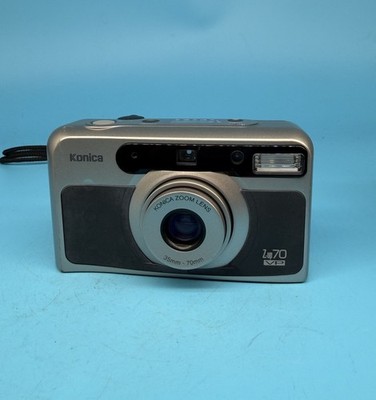 Konica Z-Up 70 VP analoge Kompaktkamera 35 mm - getestet