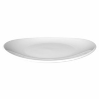 Seltmann Weiden Modern Life Speiseteller Oval Teller Black Line 25.1 X 23 Cm