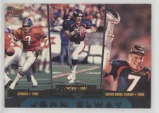 1998 Pacific Timelines John Elway #5 HOF 1x9