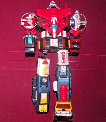 VTG 1982 Popy Dairugger Vehicle Voltron 15” Combiner Robot Japan 15" As Is Read