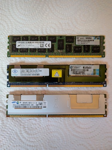 8GB RAM MODUL DDR3 REG ECC 1333MHz 500205-071  & 500205-171 & Samsung