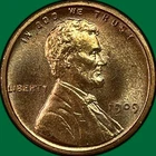 1909-VDB Lincoln Wheat Cent Uncirculated UNC Coin, Wizzed #39304