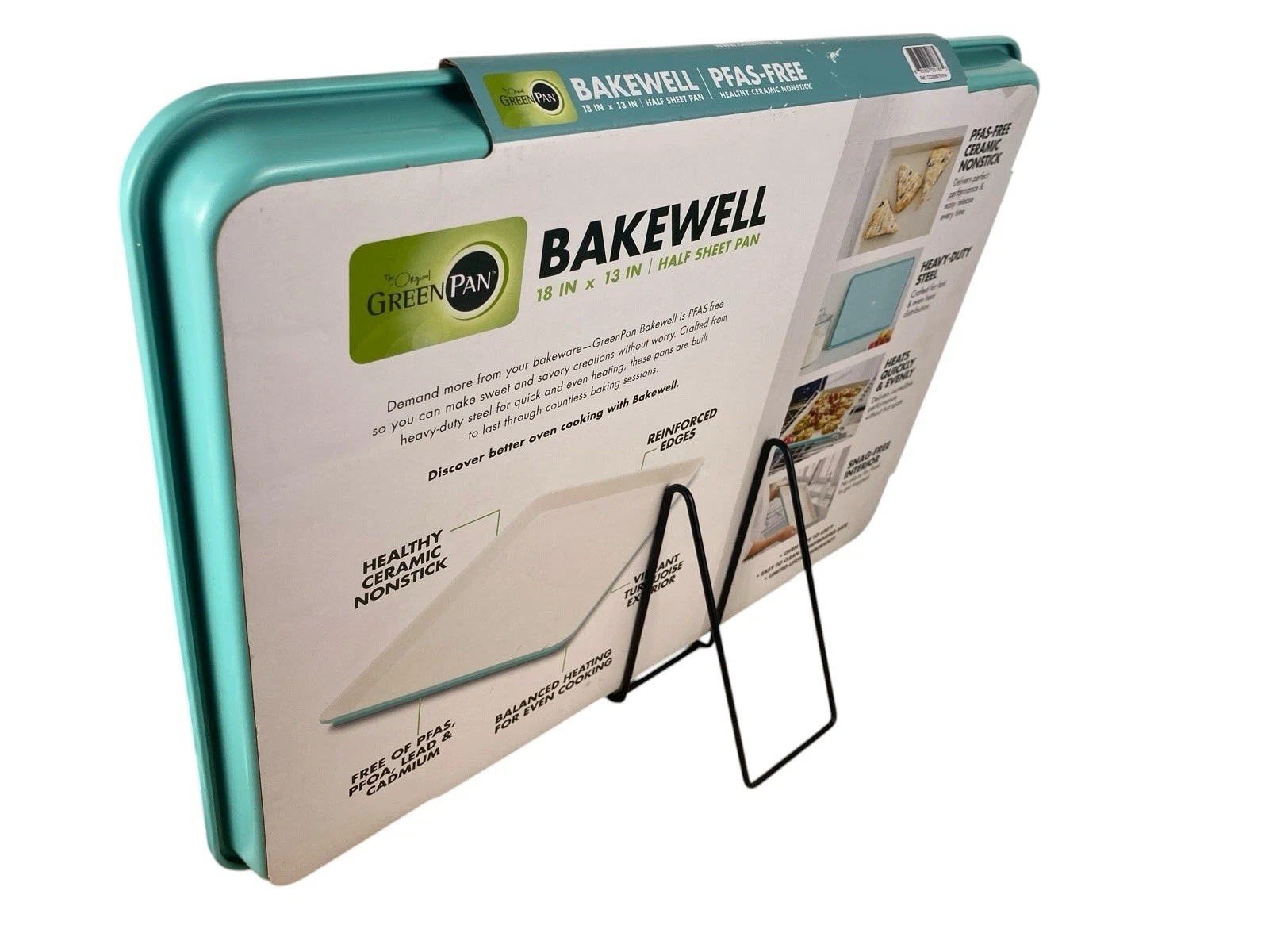 GreenPan Bakeware 13"x18" Half Baking Sheet Pan - Thumbnail 3