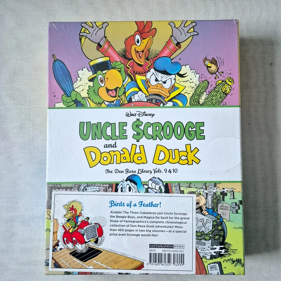 Uncle Scrooge & Donald Duck Don Rosa Library Vols 9&10 Box Set Brand New Sealed - Image 2 of 4