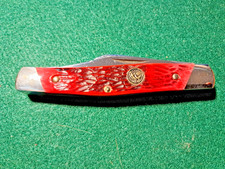 Hen and Rooster 343-RPB Beautiful Red Bone Handles