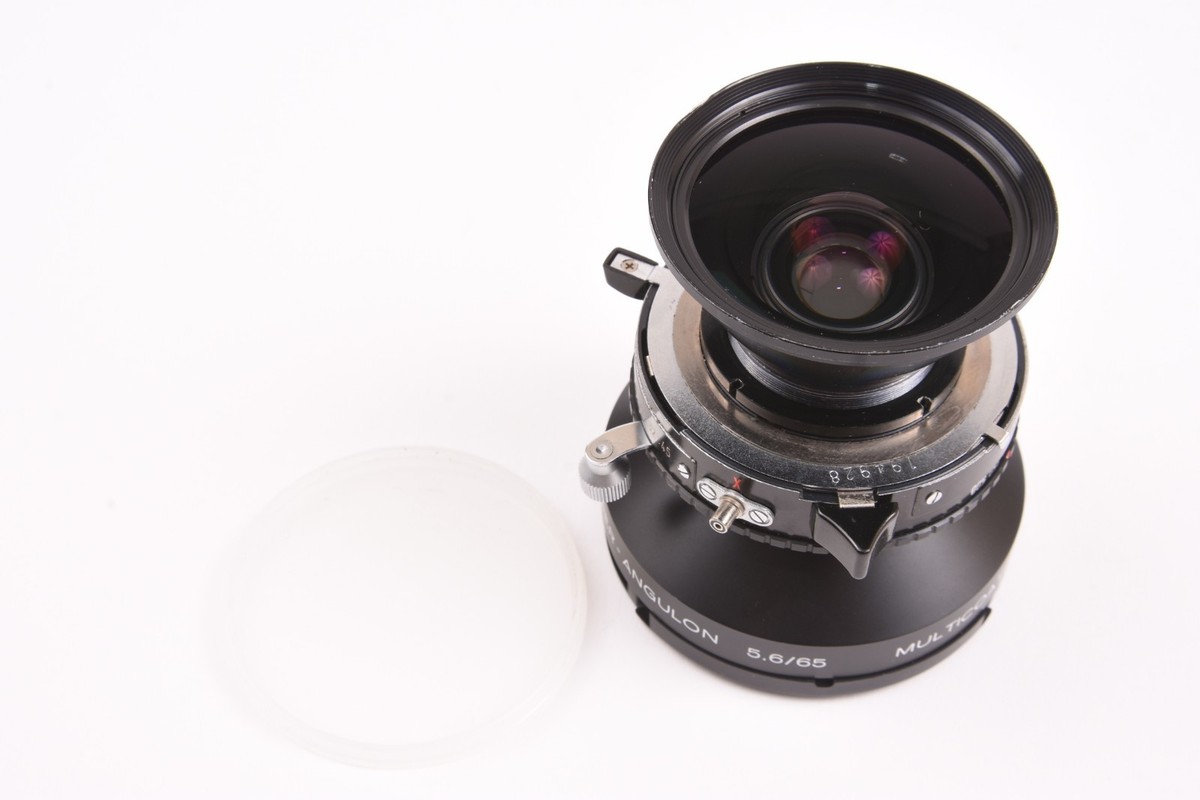 フィルムカメラ Schneider-KREUZNACH SUPER-ANGULON 5.6/65 Schneider-Kreuznach Super-Angulon 65mm f/5.6 MC Lens in Copal 0 #Z