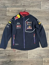 RED BULL RACING FORMULA ONE TEAM JACKET SOFTSHELL F1 PEPE JEANS SIZE M