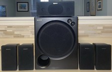Sony SA-WMSP75 5.1 Speaker System SS-MSP75 SS-CNP75 BUNDLE EXCELLENT TESTED