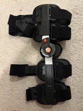 Breg T-Scope Adjustable Knee Brace Black With...