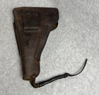 WWII Rare Luger Holster  – Original Lanyard – dla 44 Marked (K. Barth) Svc. Wear — photo 8