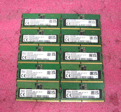 SK hynix 8GB 1Rx16 PC5-5600B-SC0-1010-XT DDR5 Laptop Ram T9-A11 | eBay