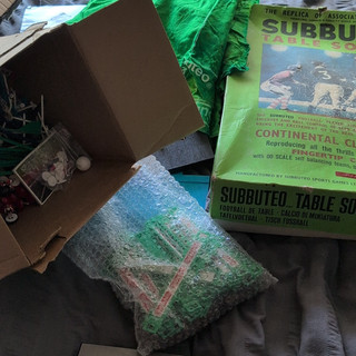 Subbuteo Football Table Soccer Pitch Accessories Job Lot Vintage Collectable