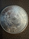 1882 CC Morgan Silver Dollar $1 Brilliant Uncirculated BU 90% Silver — photo 2