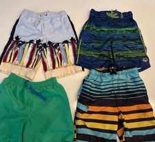 Boys Swim Trunks Size 5/6 lot of 4