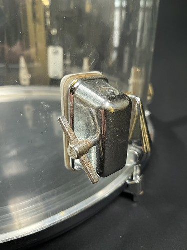 1960s Zickos Acrylic Drum Kit - 3 Piece Clear - 14 / 18 / 22 - Picture 12 of 20