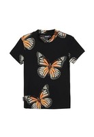 Desigual Damen T-Shirt Kurzarm Schwarz Gr. S Eu, Strick, Oberteil