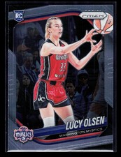 Lucy Olsen 2025 Panini Prizm WNBA RC Rookie #104 Washington Mystics