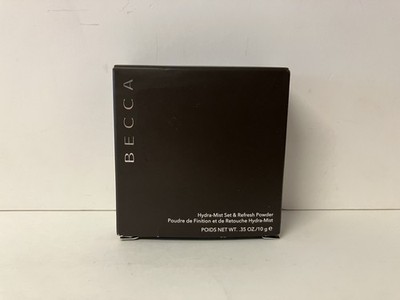 Becca Hydra Mist Set & Refresh Powder .35 oz NEW WITH BOX