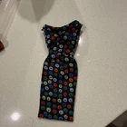 Vintage Mattel 1959-1960 Barbie #917  "Apple Print Sheath Dress"