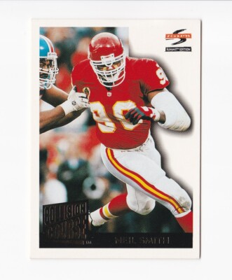 1995 Summit #135 Neil Smith CC Kansas City Chiefs Nebraska Huskers