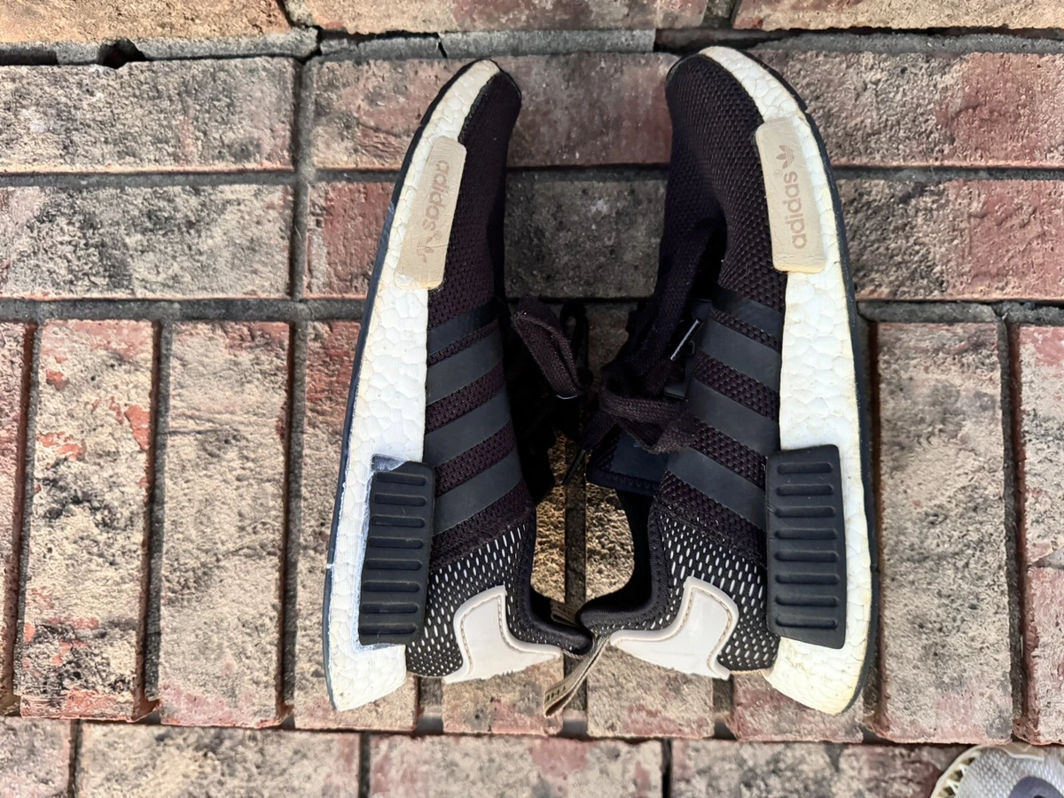 adidas gazelle silver green womens adidas NMD_R1 Shoes - Men's - Core Black / Beam Orange main image 0