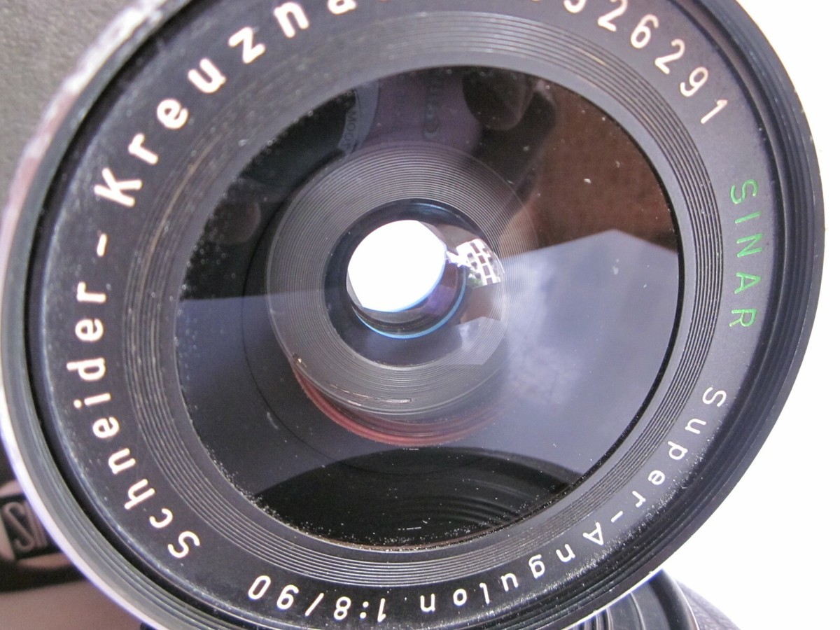 Schneider Kreuznach Super Angulon 90mm f8 Lens Compur